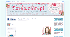 Desktop Screenshot of inspiracje.scrap.com.pl
